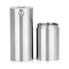 SXK Atto Style 18350/18650 22mm Mechanical Tube Mod - Silver
