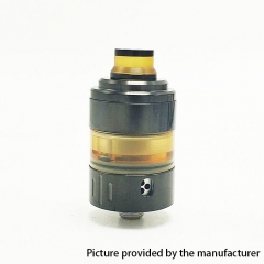 Hussar Project X Style 316SS 22mm RTA Rebuildable Tank Atomizer 2ml - Black