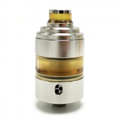 Hussar Project X Style 316SS 22mm RTA Rebuildable Tank Atomizer 2ml - Silver
