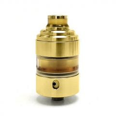 Hussar Project X Style 316SS 22mm RTA Rebuildable Tank Atomizer 2ml - Gold