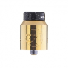 Rebirth Style 24mm RDA Rebuildable Dripping Atomizer w/ BF Pin - Gold