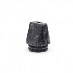 Authentic Clrane 810 Resin Replacement Flat Drip Tip 1pc - Black