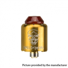 Authentic Ystar Hell Demons 20mm RDA Rebuildable Dripping Atomizer w/BF Pin - Gold