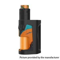 Authentic Vandy Vape Pulse Dual 220W TC VW Squonk Box Mod + Pulse V2 RDA Kit 24mm/7ml - Pigment Orange