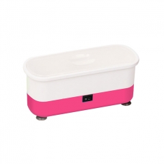 Portable Multifunctional Mini Ultrasonic Cleaner Washing Machine 300ml - Pink