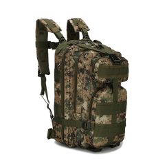 Outdoor Tactical Backpack 600D Nylon Waterproof Camouflage Trekking Rucksack - Digital Jungle