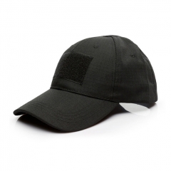 Baseball Hat Cabbie Cap - Black