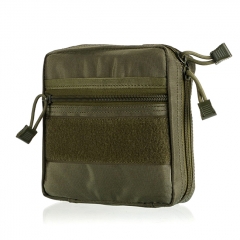 Outdoor EDC Tactical Nylon Storage Bag - Army Green