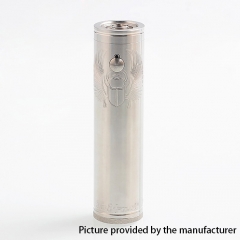 Scarab Pro Max Style 316SS 18650/21700 Mechanical Tube Mod Updated Version - Silver