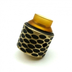 Viper Style 29mm RDA Rebuildable Dripping Atomizer - Black Gold
