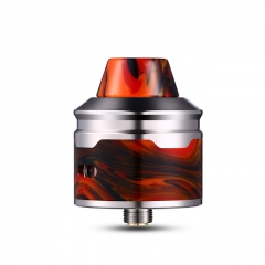 Authentic Aleader Rocket 24mm RDA Rebuildable Dripping Atomizer w/BF Pin - Red