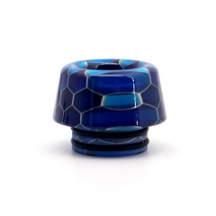 Clrane 810 Replacement Mushroom Style Resin Drip Tip - Blue