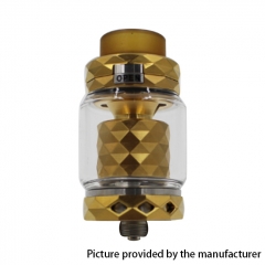 Authentic Marvec Priest V2 316SS 27mm RTA Rebuildable Tank Atomizer 4.2ml - Gold