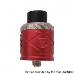 RH X Style 24mm RDA Rebuildable Dripping Atomizer w/ BF Pin - Red