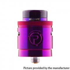 Authentic Hellvape Passage 24mm RDA Rebuildable Dripping Atomizer w/BF Pin - Purple