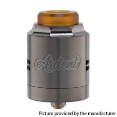 Authentic Timesvape Ardent RDA 27mm Rebuildable Dripping Atomizer - Gun Metal