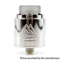 Authentic Amodvape VALR BF 24mm RDA Rebuildable Dripping Atomizer - Silver