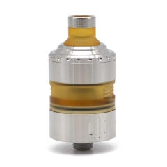 Coppervape Hussar Project X Style 316SS 22.5mm MTL RTA Rebuildable Tank Atomizer 2ml - Matte Silver