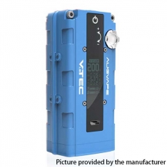 Authentic Augvape VTEC1.8 200W VV Variable Voltage Box Mod - Blue