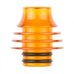 Replacement 510 Acrylic Drip Tip 8mm AS239 1pc - Orange