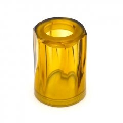 Replacement Crystal Transparent PEI Tank 22mm for Auguse MTL RTA - Yellow