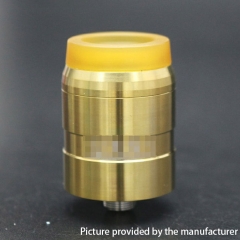 MDLR Style 24mm RDA Rebuildable Dripping Atomizer w/ BF Pin - Gold