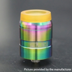 MDLR Style 24mm RDA Rebuildable Dripping Atomizer w/ BF Pin - Rainbow