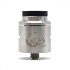 Vazzling C2MNT V2 Style 24mm RDA Rebuildable Dripping Atomizer w/ BF Pin - Silver