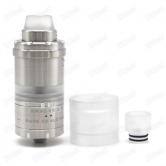 (Ships from Germany)ULTON Kronos 2S 23mm Style 316SS RTA Rebuildable Tank Atomizer 4ml - Silver