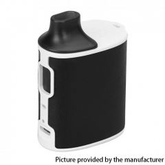 Authentic asMODus Microkin 1100mAh Box Mod Ultra Portable Vape Starter Kit 1.0ohm/1.2ohm 2ml - White & Black