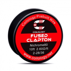 Authentic Coilology NI80 Fused Clapton Heating Wire 2*28/36 AWG 2.6ohm - 10 Feet