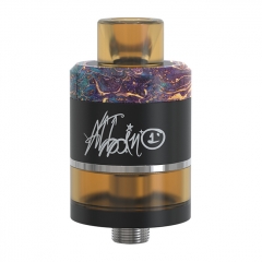 Authentic Ultroner Gather 22mm RDA/RDTA Rebuildable Dripping Tank Atomizer w/BF Pin 2ml - Black