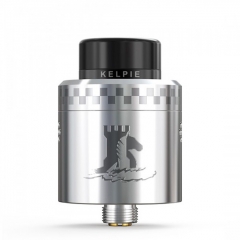 Authentic Ehpro Kelpie BF RDA Rebuildable Dripping Vape Atomizer w/ BF Pin 24mm - Silver
