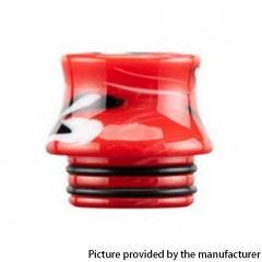 Authentic Reewape Resin Replacement 810 Drip Tip for SMOK TFV8 / TFV12 Tank / Kennedy / Battle / Reload RDA - Red AS300