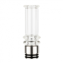 Reewape Replacement SS Glass 810 Drip Tip AS294 - Transparent