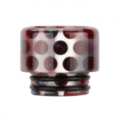 Authentic Reewape Resin Replacement 810 Drip Tip for SMOK TFV8 / TFV12 Tank / Kennedy / Battle / Reload RDA - Red AS306 1pc