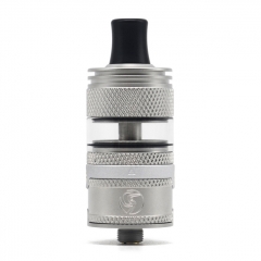 (Ships from Germany)Authentic Auguse Era MTL 22mm RTA Rebuildable Tank Atomizer 3ml - Matte Silver