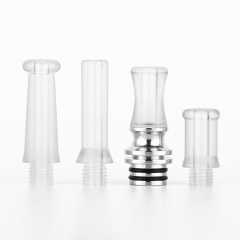 Reewape Replacement SS 4-in-1 510 Drip Tip #T1 - White