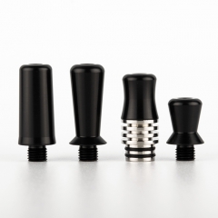 Reewape Replacement SS 4-in-1 510 Drip Tip #T2 - Black