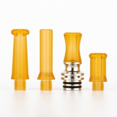 Reewape Replacement SS 4-in-1 510 Drip Tip #T1 - Yellow