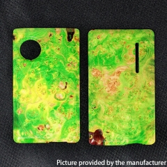 SXK Replacement Stablized Wood Front + Back Door Panel Plates for dotMod dotAIO Kit - Green