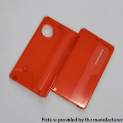 Replacement Front + Back Door Panel Plates for dotMod dotAIO/ SE Vape Pod System - Red
