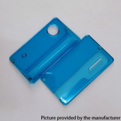 Replacement Front + Back Door Panel Plates for dotMod dotAIO/ SE Vape Pod System - Blue