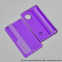 Replacement Front + Back Door Panel Plates for dotMod dotAIO/ SE Vape Pod System - Purple