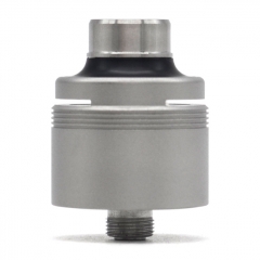 (Ships from Germany)SXK 5A's Basic V2 316SS Style RDA Rebuildable Dripping Vape Atomizer w/ BF Pin & 4.0 x 2.0mm Airflow Insert - Silver