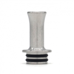 Vazzling Replacement 510 Drip Tip for Typhoon GTR 20.5mm - Silver