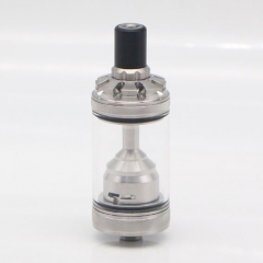 (Ships from Germany)Millennium Style 22mm 316SS RTA Rebuildable Tank Atomizer 4ml - Silver