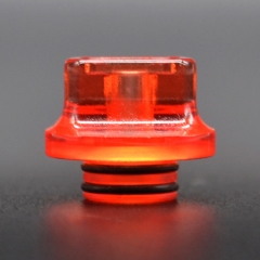 Vazzling Whistle V2 Style 510 Drip Tip for DotMod DotAIO Pod / Billet BB Box Mod / RDA / RTA / RDTA - Red