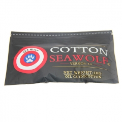 2 Packs Seawolf Bacon Premium Quality Cotton - 10pcs