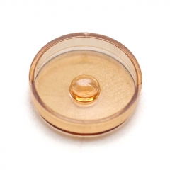Replacement Acrylic Button for DotMod DotAIO Mod 1pc - Translucent Brown